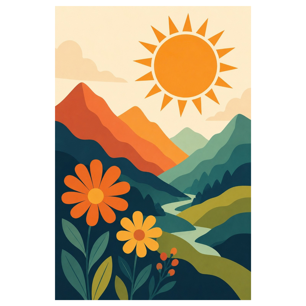 Paint By Numbers - Mountain Paradise