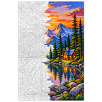 Paint By Numbers - Alpine Serenity