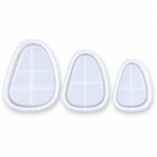 3 Tray Set - Silicone Mold - Gypsum Mold Kit