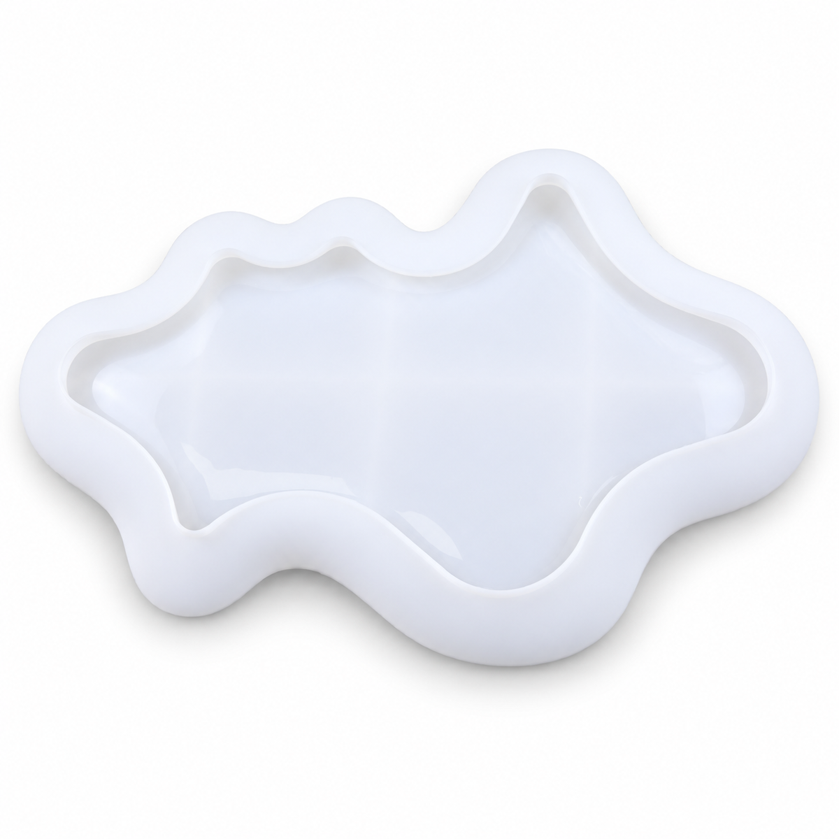 Statement Tray - Silicone Mold - Gypsum Mold Kit